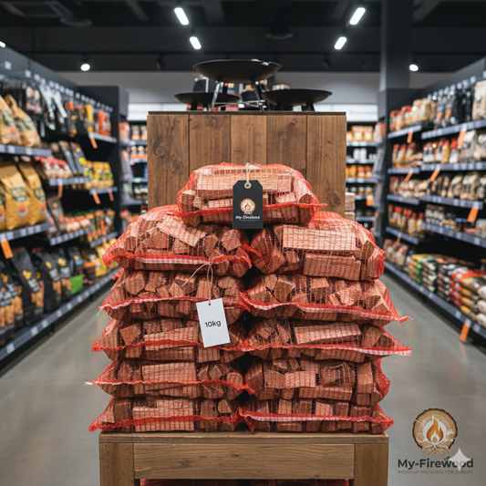 Bois Cerisier 10kg - Arômes Fruités pour Four à Pizza & Grill